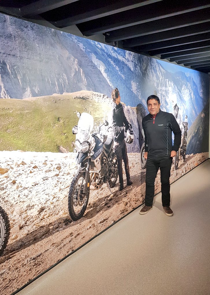 Vimalsumbly's tweet photo. It's great to be at Triumph global adventure training academy. #ThinkAdventure #ThinkTiger #ThinkTriumph https://t.co/FDSmnJpE12
