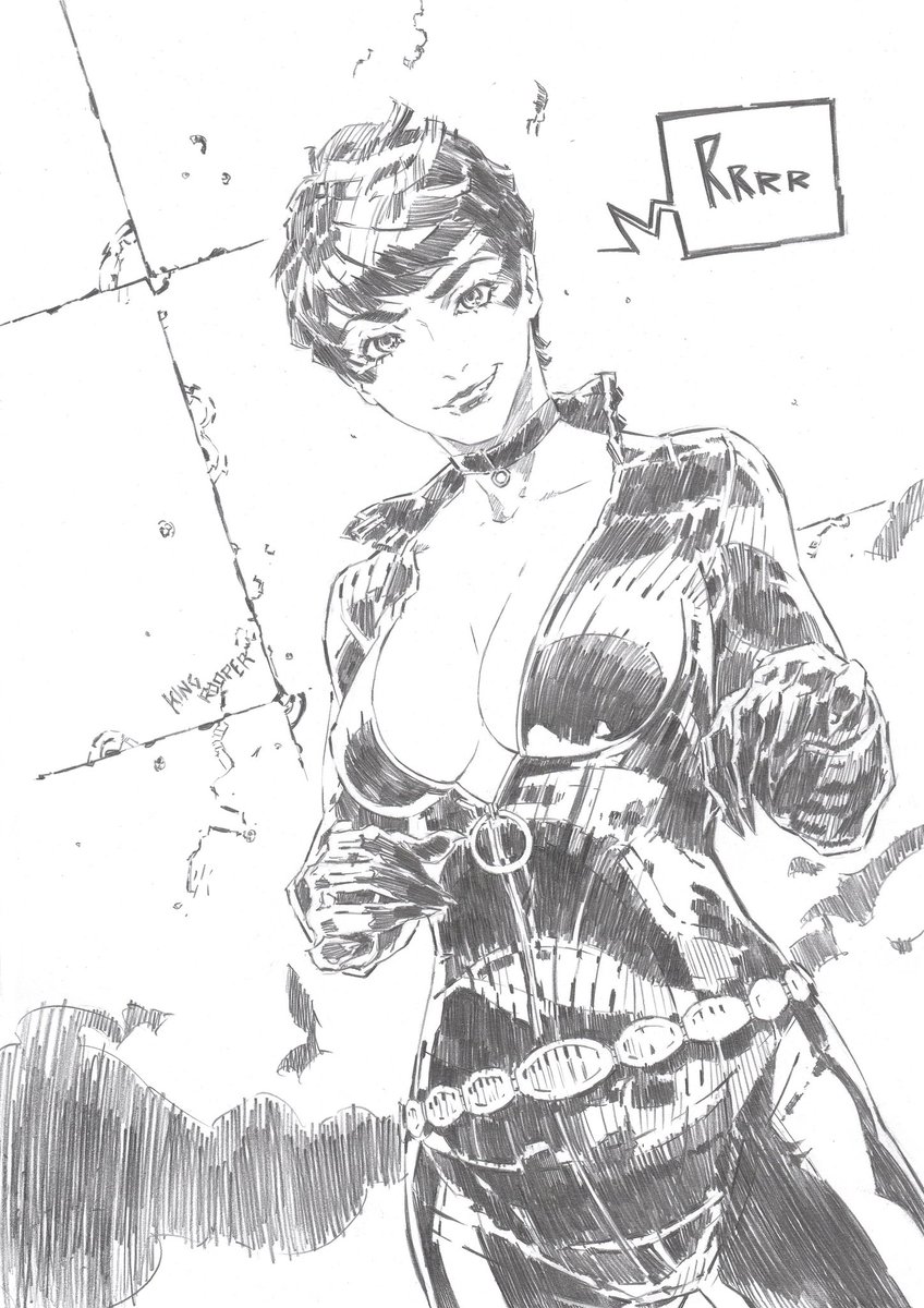 Selena Kyle, Catwoman, clean version.
#SelenaKyle 
#CatWoman 
#DCcomics 
#FanArt 
#PencilDrawings
#ManualArt 