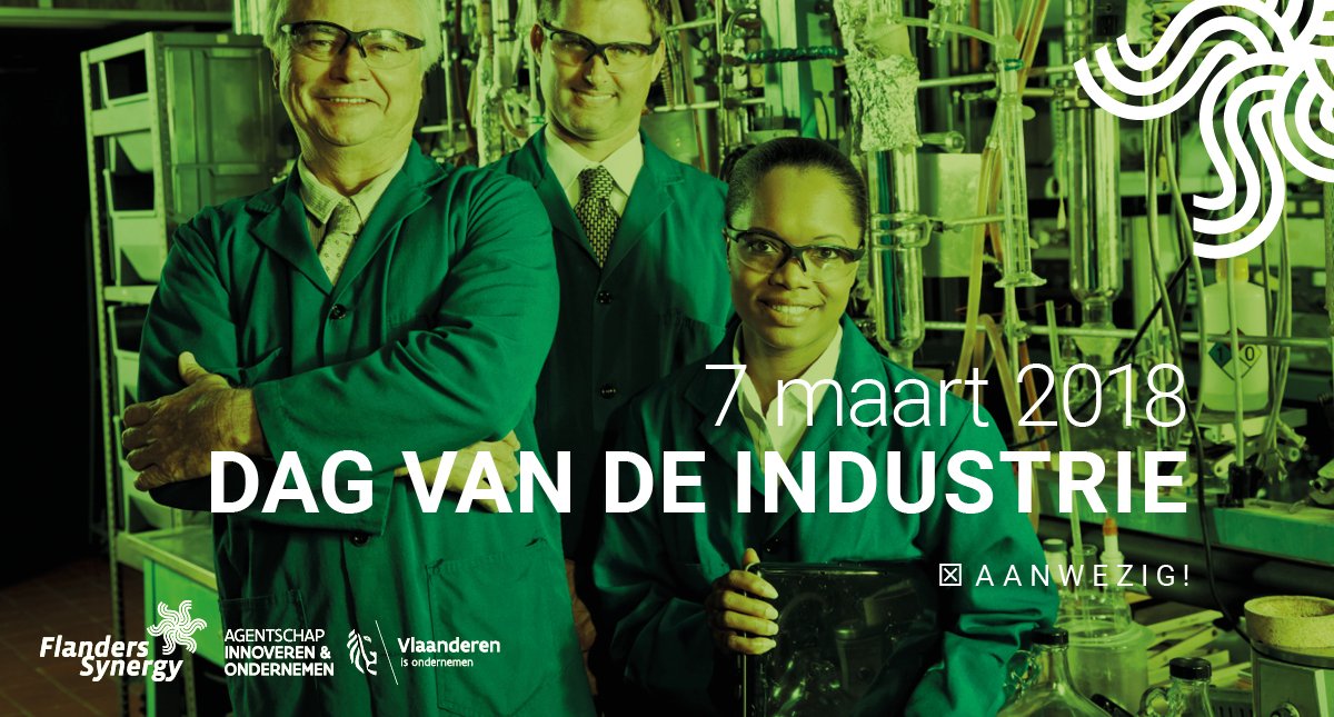 #DagvandeIndustrie was een groot succes. Meer deelnemers dan verhoopt, boeiende sessies, heel wat interacties rond de posters van de organisaties die al actief met IAO bezig zijn, …Wil je de dag herbeleven? Presentaties en posters staan nu online bit.ly/2FltpCt
