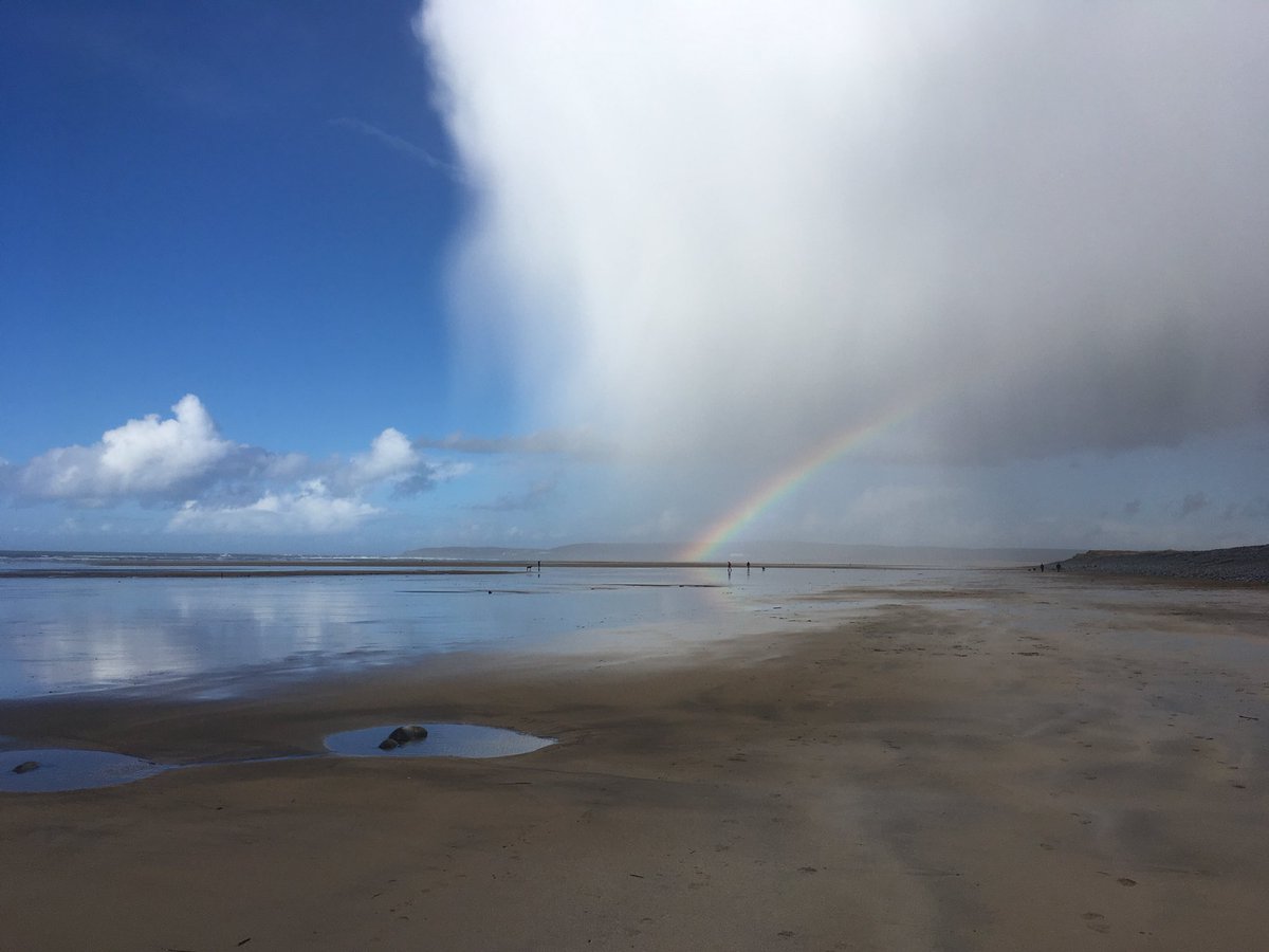 blulakecoach's tweet photo. In life and business, beauty, wonder and awe often come from a bit of discomfort. As this pic from my current break in Devon shows. #devon #ukbreak #sunshine #showers #rightclothes #wrongclothes https://t.co/41Nh61MTHg