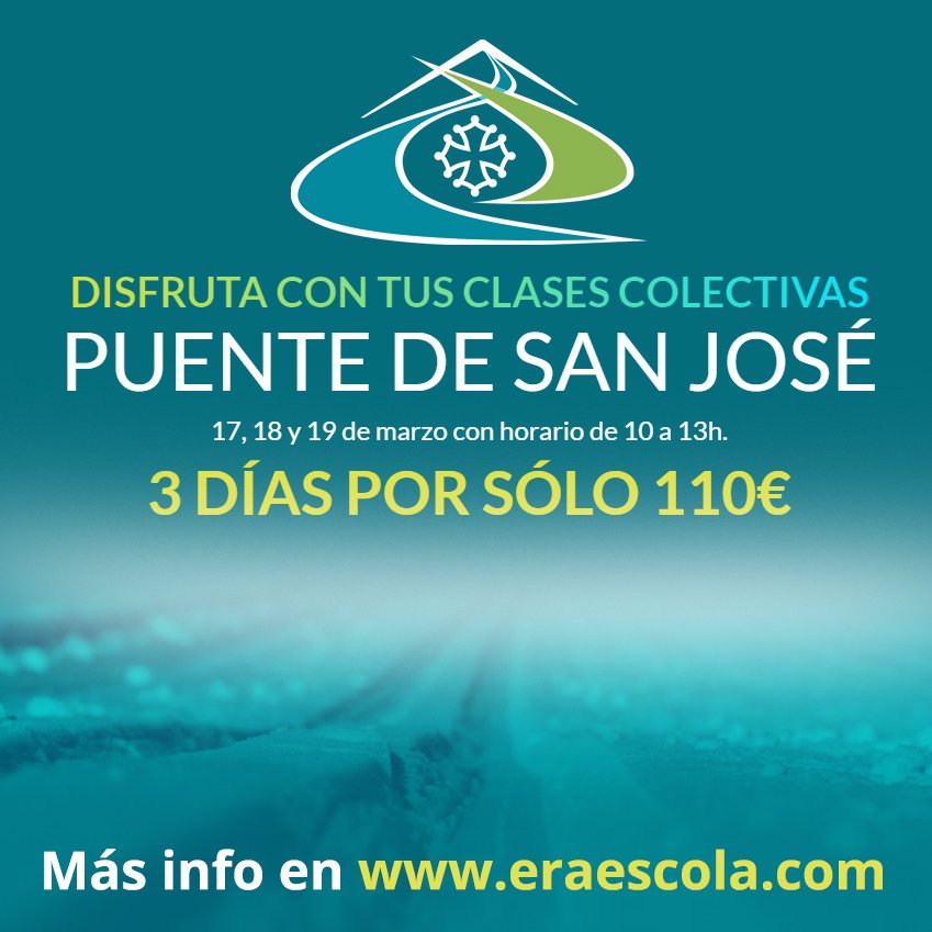eraescola's tweet photo. Disfruta de tus clases colectivas en San José #siguenoslapista https://t.co/izowOh11pn