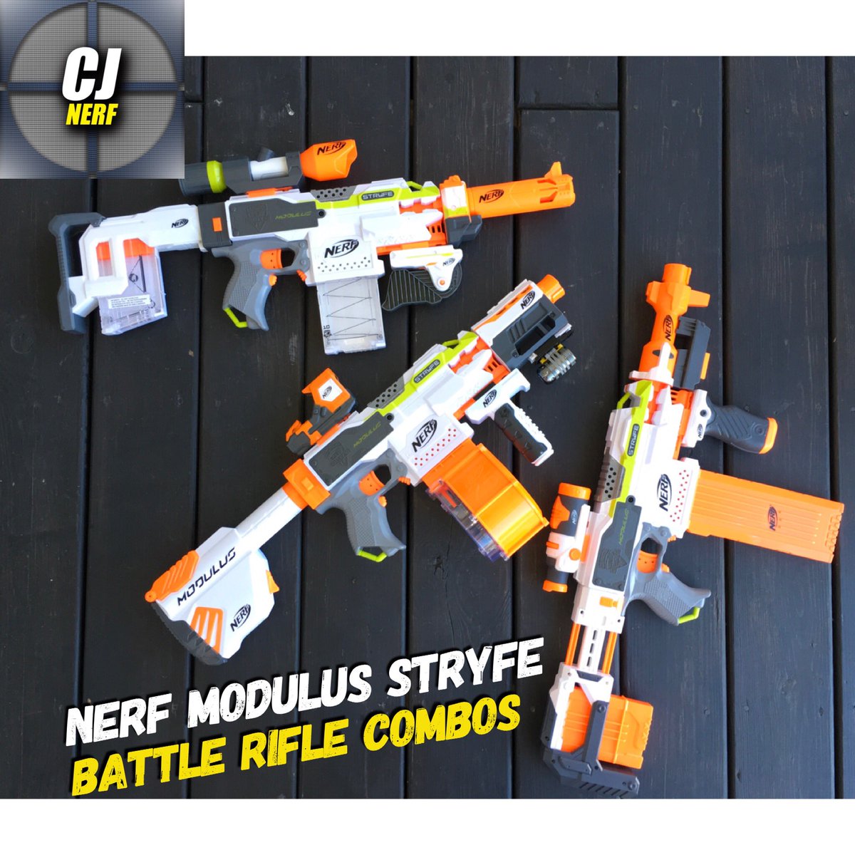 NERF COMBOS  SNIPER EDITION! 