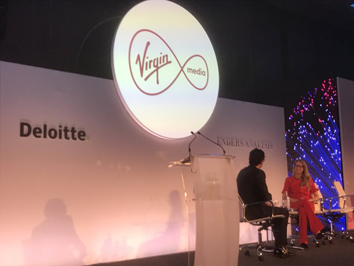 Dan_Ison1's tweet photo. Virgin Media’s Dana Strong at Deloitte &amp; Enders conference: UK market has highly sophisticated consumers #mediatelco2018 https://t.co/O1LB848Pcf