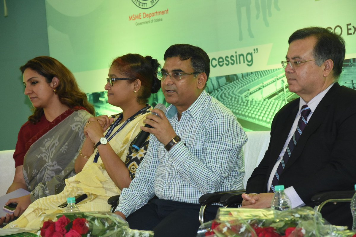 OdishaMSMEFair's tweet photo. Today's seminar couldn't have been more apt, as the world celebrated #InternationalWomensDay, the day 4 seminar at @OdishaMSMEFair echoed about women entrepreneurs &amp; also covered on visions &amp; success of ST/SC entrepreneurs.#MSMEOITF2018 @MsmeDepartment @CMO_Odisha @InvestInOdisha https://t.co/7ltUyKmeIn