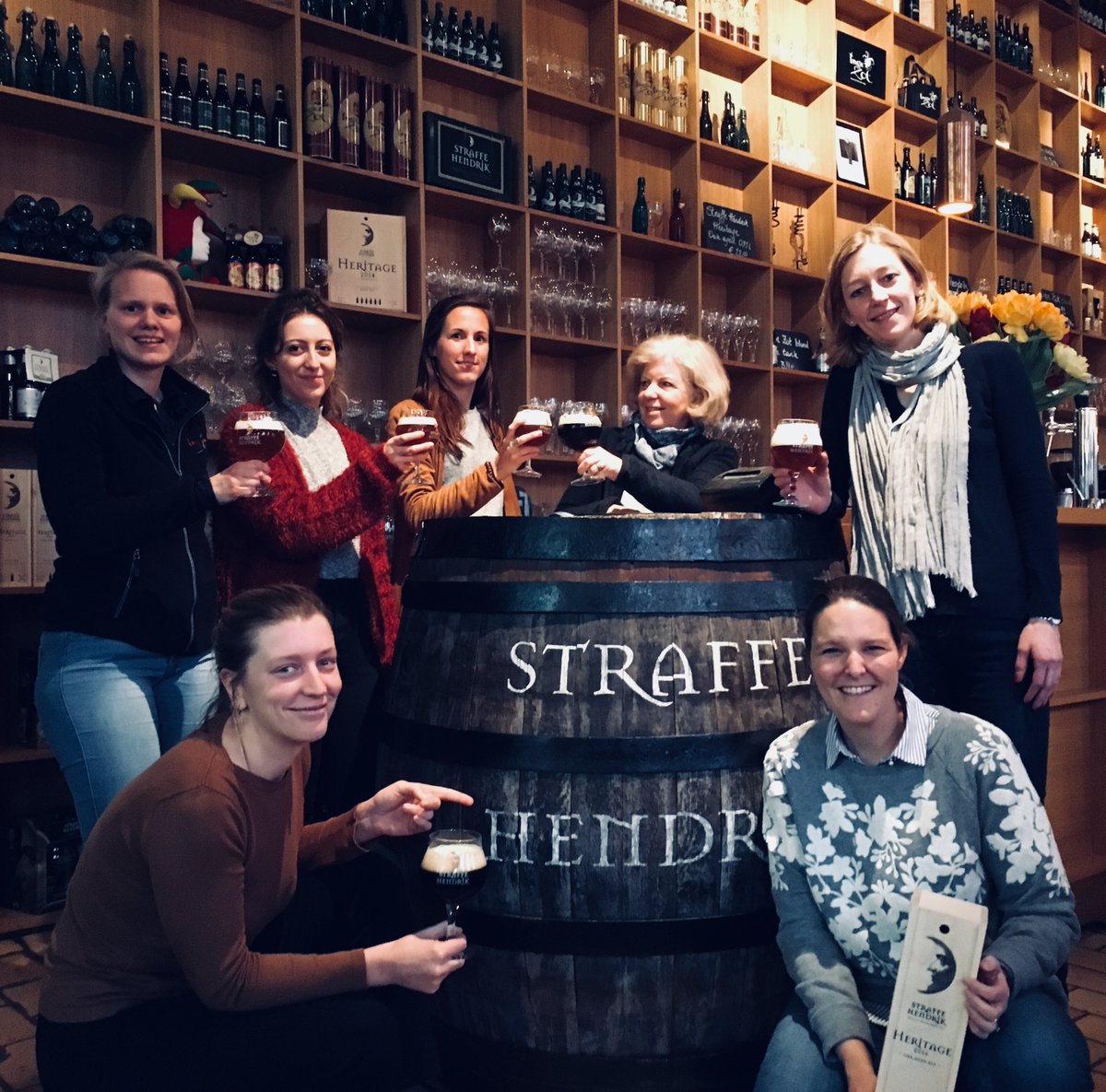 Blond, donker en amber vind je bij ons niet alleen in onze bieren #women #colleagues #internationalwomensday