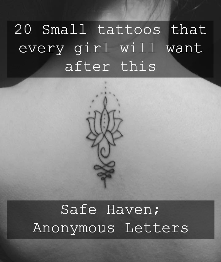 20 Small tattoos that evry girl will want after this 💉

safehavenanonymousletters.co.uk/2018/02/20-sma… | #BloggersSparkle @lovebloggersx #teaccupclub #busybloggersrt @Bloggerretweet1 #BloggersBlast #unitedbloggers