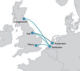 FleetMultimodal's tweet photo. @Samskip announces a major enhancement in its short sea and multimodal services between the Netherlands and the United Kingdom, with the addition of direct connections between @PortofAmsterdam and @abports21 Port of Hull three times a week https://t.co/3iLzSa631C https://t.co/ol7Zwyf0AH