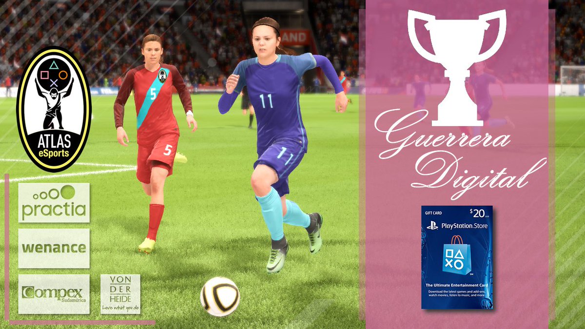 LaOtraPasionFDV's tweet photo. @LaOtraPasionFDV tiene el placer de invitarlas al 1° Torneo de Fútbol Digital &amp; Virtual ⚽️🎮, exclusivo para chicas gamers 👩. Gratuito y con Premio 🏆. ▶️INSCRIPCIÓN https://t.co/LfXVNW3NGl [INFO: https://t.co/Ooknl2y1u2] #GUERRERADIGITAL #CopaGUERRERADIGITAL https://t.co/b86xeR21AF
