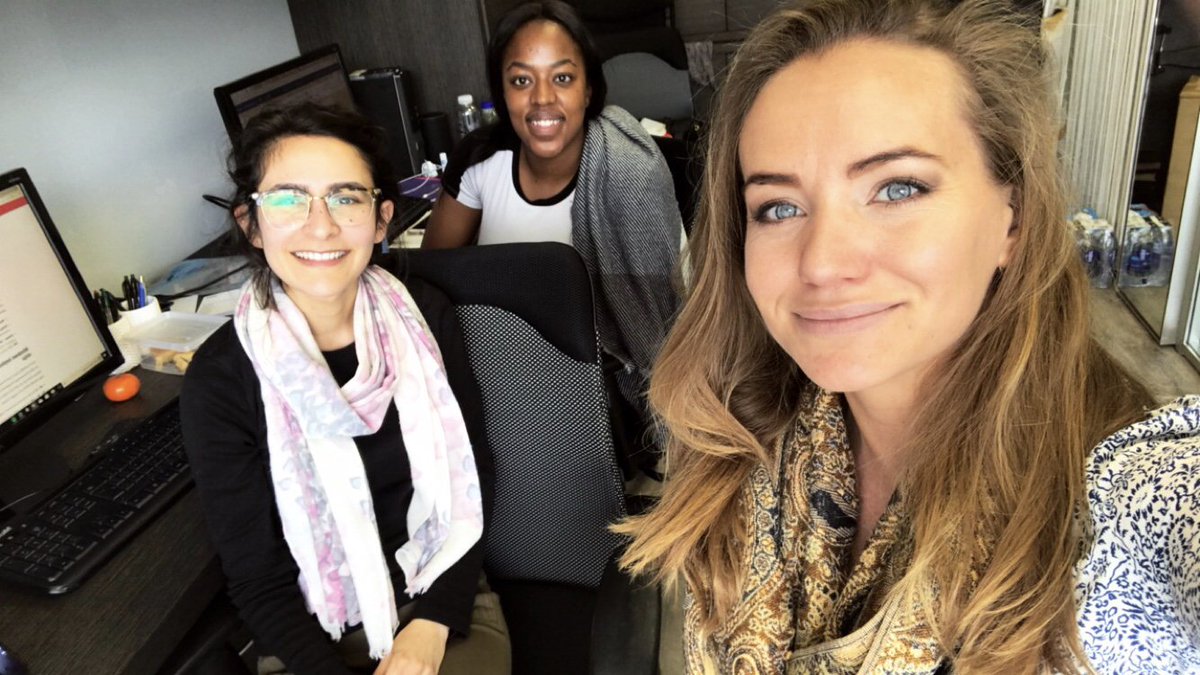 PresenceOrb's tweet photo. Happy #internationalwomensday2018 from some of the Presence Orb ladies! Three of the MANY talented women changing the face of tech around the world! 🌍💪 @womenintech @cisco_woi #IWD2018 #WomenInSTEM #GirlBoss #InternationalWomensDay https://t.co/YOflzSv7Si