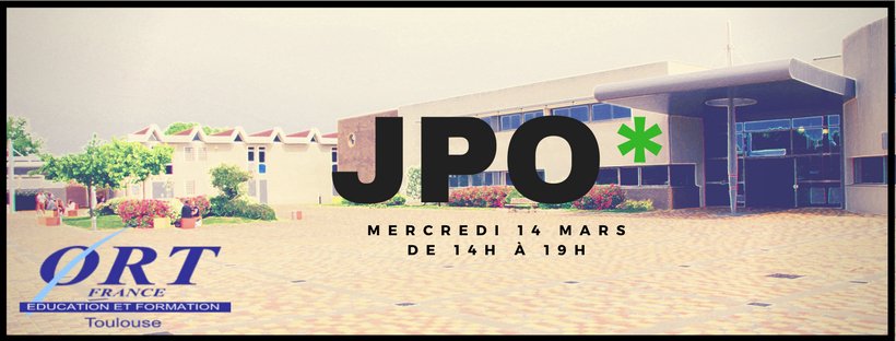 Vous souhaitez vous renseigner sur un Bac pro ou techno ou votre prochaine formation supérieure?
 Vous souhaitez connaître notre établissement et ses méthodes pédagogiques?
 Venez rencontrer nos professeurs lors de notre prochaine JPO
 A bientôt! #JPO <a href="/ORTAlternance/">ORT Alternance</a>