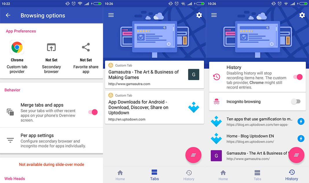Uptodown's tweet photo. #Chromer is now called #Lynket with its new and improved version 2.0. https://t.co/hMVh8PDy54 https://t.co/8a5nUvKNIK