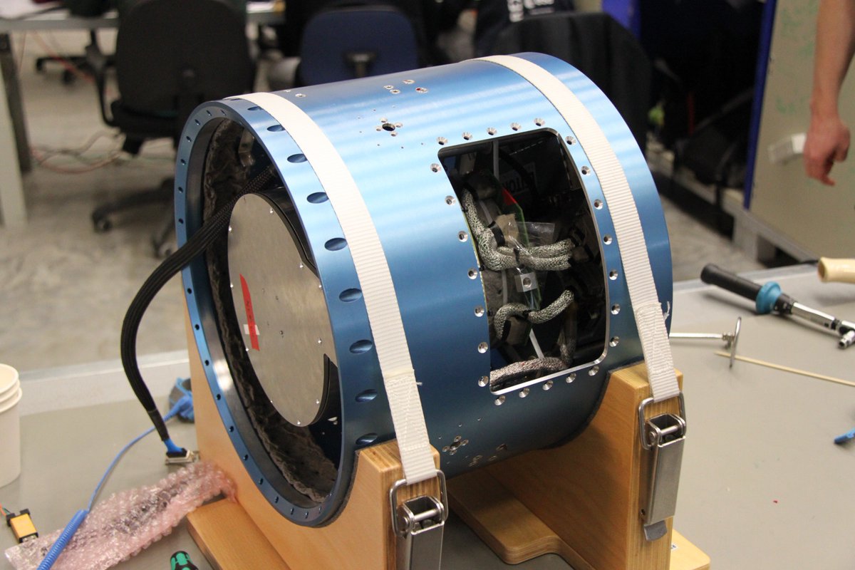 viper_rexus's tweet photo. Reassembly is done and we're finally ready for the communications check! #viperviper #rexus23 #rexusbexus https://t.co/8lOP3yCiZe