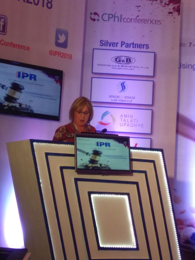 IPR2018's tweet image. Amanda Lotheringen, Senior Manager Copyright &amp;amp; IP enforcement, Companies &amp;amp; IP Commission, South Africa is discussing the Approach in utilizing fragmented strategies based on article 45 of the Development Agenda at IPR 2018.

@CPhI_Conference
#IPR2018
#CPhIconferences