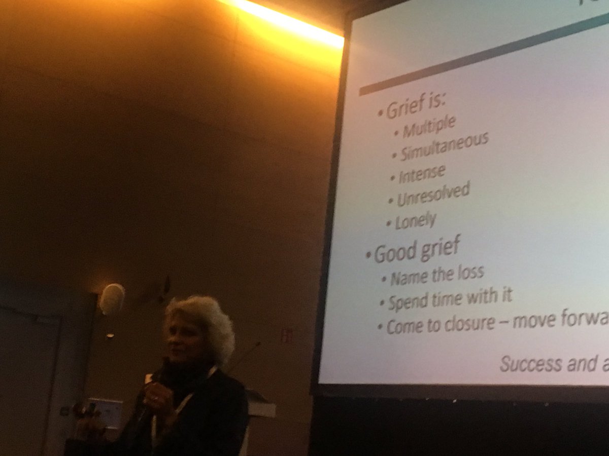 #TCK grief many times doesn't manifest itself until around age 28. -- Tina Quick #FIGT18NL