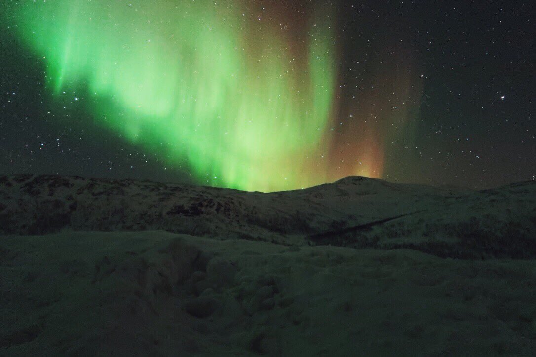 I bit the bullet and I'm currently on my first solo adventure to Norway. So far so good! #northernlights