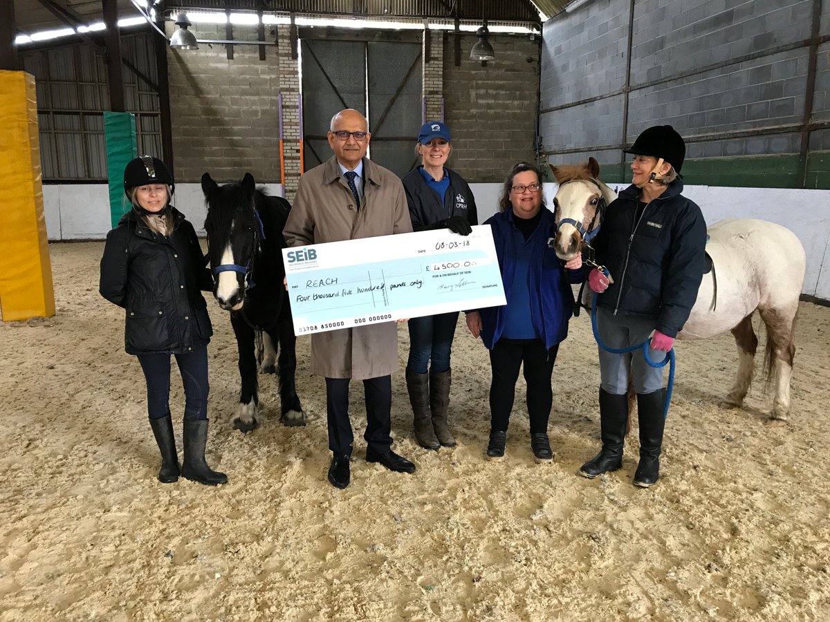 Today we had the pleasure of donating £4500 to both <a href="/Hopefield_Essex/">Hopefield Animal Sanctuary & Visitor Centre</a> Animal Sanctuary and REACH, two wonderful local #charities in #Essex. We’re proud to be a able to contribute to the fantastic work that they do and look forward to hearing about upcoming funded projects.