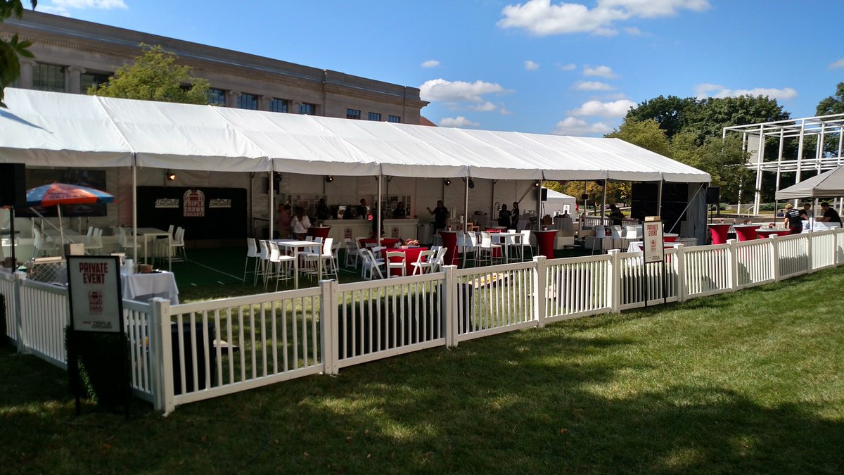Move over snow!  We're reminiscing about clear skies, tents, and Buckeyes! 
#tbt #oneiltents #rentals #manufacturing #ohio #30x80clearspan #ohiostatefootball #osuvsoklahoma #wexnercenterforthearts