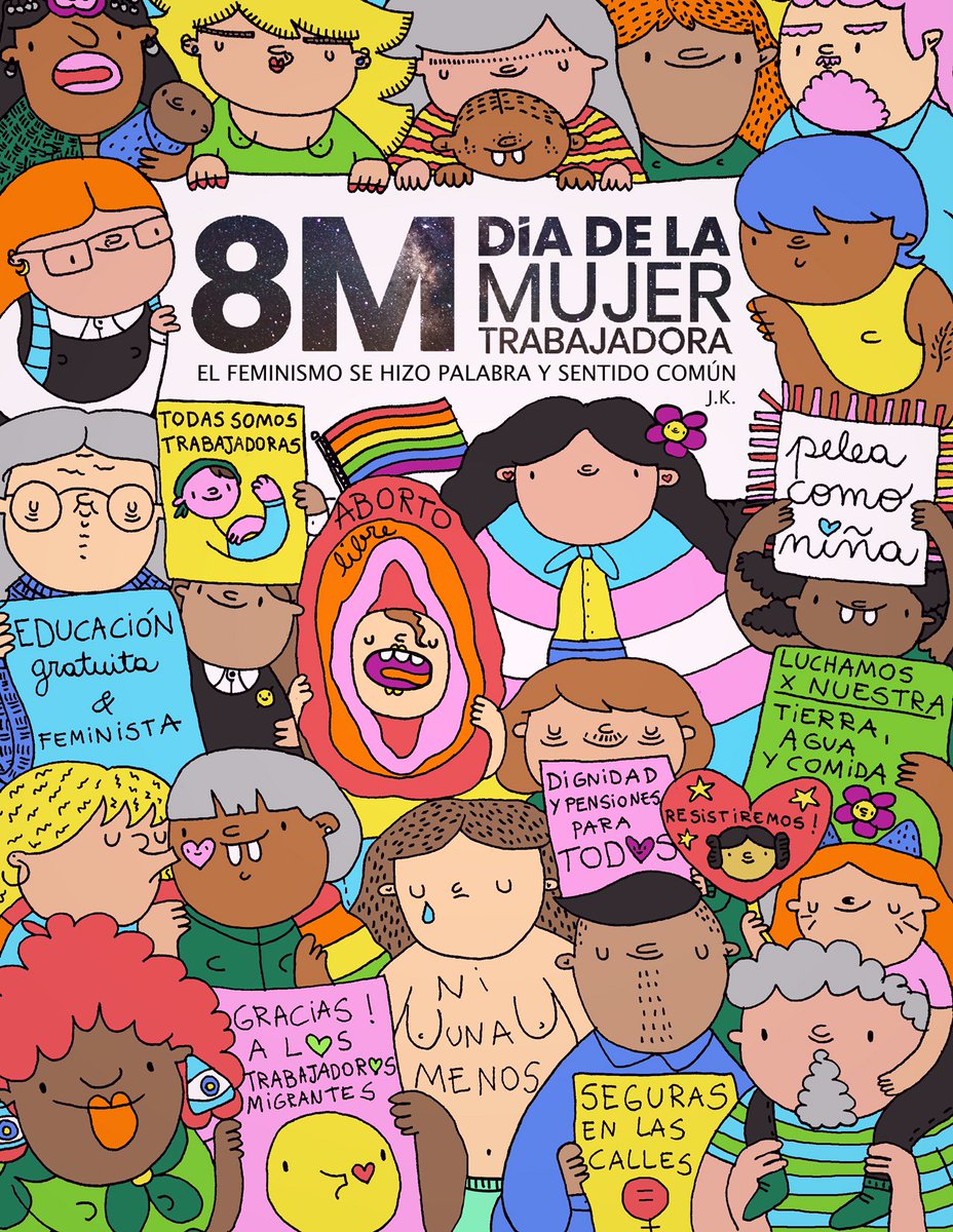 gonzalowinter's tweet photo. Hoy 8 de marzo apoyamos y reconocemos la rebeldía y fortaleza de tantas mujeres que luchan cada día por conquistar sus derechos, avanzar en igualdad y en eliminar toda forma de violencia de género. Nos vemos en la marcha. #Niunamenos #AbortoLibre #FinalaBrecha #8Marzo https://t.co/6I5qYAeplf