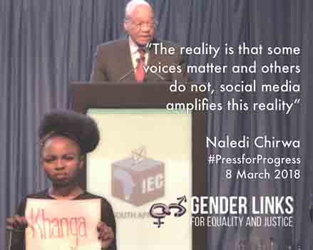 clowemorna's tweet photo. Thanks to all young women who participated in #toAction @GenderLinks @GenderProtocol #InternationalWomensDay betteries recharged for long road ahead #SendMe @CyrilRamaphosa @SonkeTogether @FemnetProg @Kubeshni @javubaloyi @Mashobane61 @AWID @rookello @AWCFS https://t.co/MjMCHCQEox