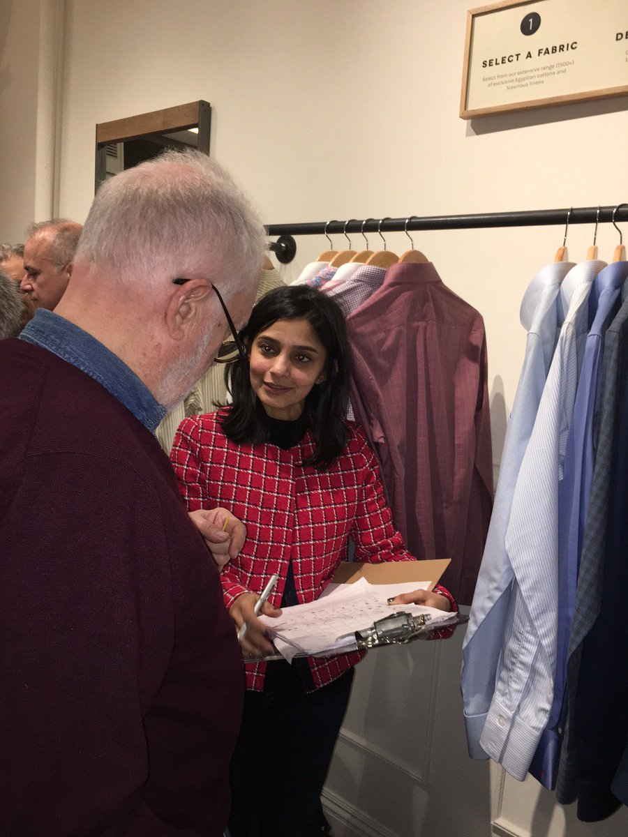 It's #internationalwomensday and we want to highlight our very own Manisha Amin, President of Bombay Shirts USA. She works tirelessly to make sure customers get the perfect fit at our #NYC store! If you haven't stopped in yet, visit 223 Mott St. in SoHo! #mensfashion