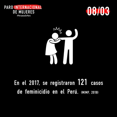 pucpdars's tweet photo. ¡Falta 1hr para el paro! ¿Por qué nos sumamos? #ParoInternacionalDeMujeres #ParoDeMujeres Súmate desde la @PUCP al #8M #DiaInternacionalDeLaMujer #Díadelamujer #IWD2018 #ViolenciaDeGenero #ViolenciaMachista Conoce más --> https://t.co/JnGGfCSWCO https://t.co/AYzQGzIUj4