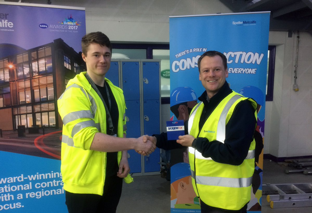 wolvcoll's tweet image. Congratulations to our #construction competition winners from today.

Level 2 #Electrical Installation - Jason Hopson
Level 2 #Painting &amp;amp; #Decorating - Elle Steventon
Level 2 #Plumbing - Kieron Anderson (pictured) &amp;amp; Jaspreet Mattu

Excellent work!
