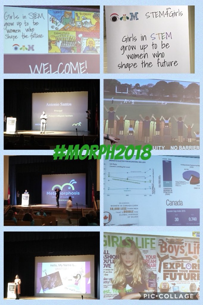 KTaylorODonovan's tweet photo. Today we celebrate and hope to empower over 400 Grade 6 Girls #MORPH2018 #reshapethefuture #InternationalWomenDay @RJLANGTDSB @MsTranClass https://t.co/FvTkjMqB8x