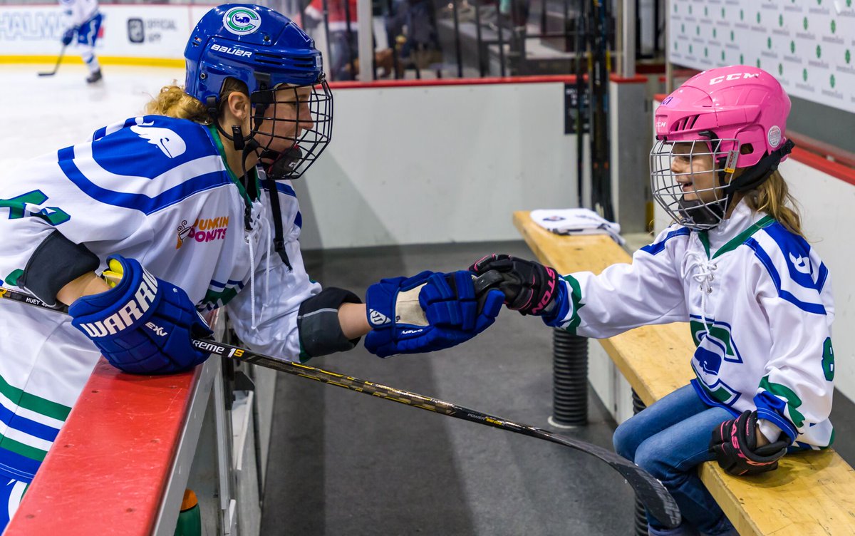 PHF's tweet photo. We play the game we love, for moments like this. #InternationalWomensDay https://t.co/3i8uv636EP