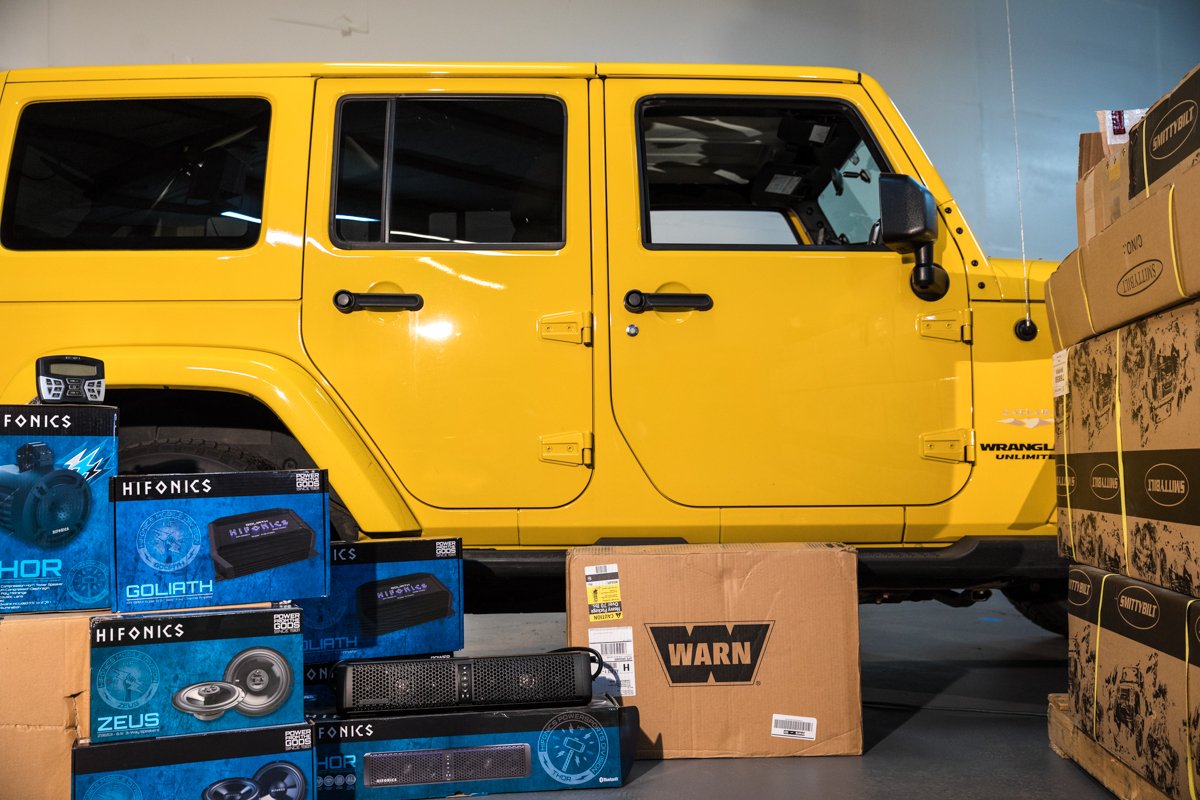 HifonicsUSA's tweet photo. We are working on a very special @Jeep Wrangler & want to thank all of the companies that are getting in on this project with us @smittybiltusa #ProArmor @WarnIndustries @iBeam #SuperLift.
#Hifonics #Jeep #JeepWrangler https://t.co/vymcckHFFO