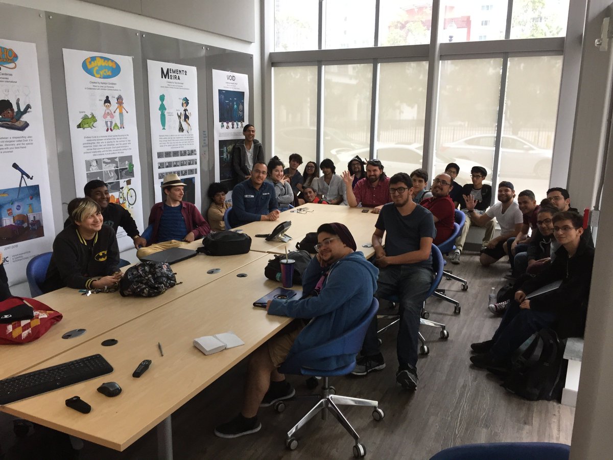 MAGIC_MDC's tweet photo. 📣⚾️Yesterday was our biggest practice pitch session yet! Big Thanks to Professor Martin Mittner for sitting in to listen to BRAND NEW game pitches and give valuable feedback!✨✨ Don't miss MAGIC club's special Practice Pitch session Friday @ 2PM. #MAGICPitch #studentPitch https://t.co/9fbu9uFM2B