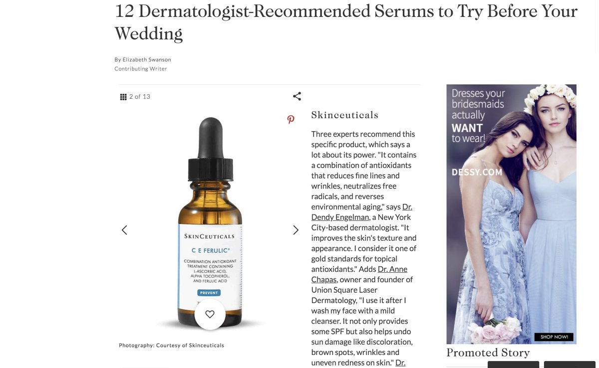 UnionDerm (@unionderm) on Twitter photo Wedding season is quickly approaching!
Whether you’re a bride, in the bridal party or a guest, read what products Dr. Chapas recommends for glowing skin: <a href="/MarthasbrNunez/">MarthaStewartWedding</a> marthastewartweddings.com/630593/dermato… Wedding season is quickly approaching!
Whether you’re a bride, in the bridal party or a guest, read what products Dr. Chapas recommends for glowing skin: <a href="/MarthasbrNunez/">MarthaStewartWedding</a> marthastewartweddings.com/630593/dermato…