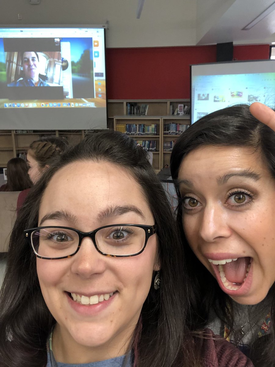 MrsGilbreath103's tweet photo. 1st Skype to kick it off- @mcuban thanks so much! We loved your advice about being a life long learner and being being respectful of others cultures! https://t.co/PzQ6bV4sOg