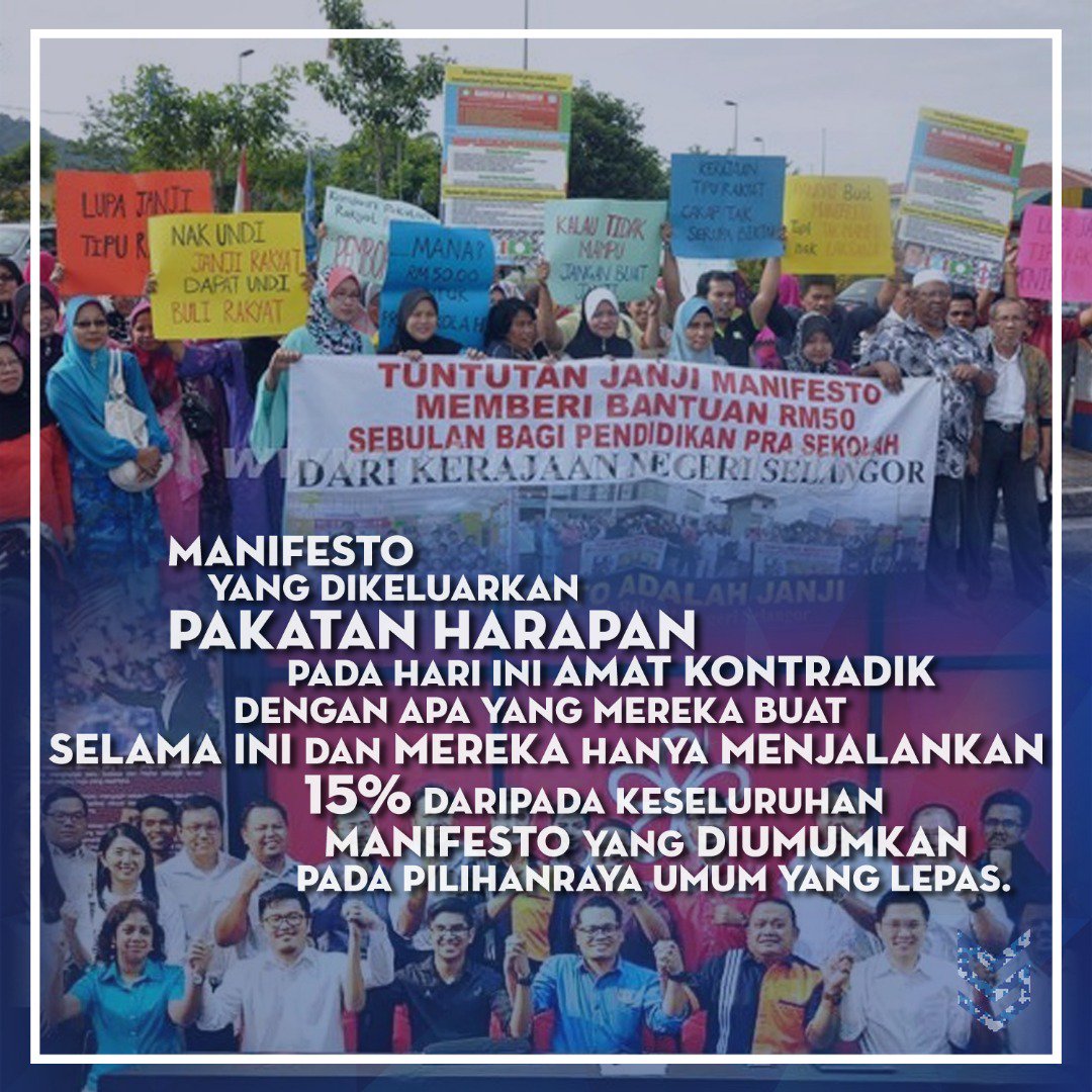 hazifmohamadV's tweet photo. Manifesto bukan janji
@NajibRazak @Khairykj @MySouljer 

#souljer
#HarapanPalsu https://t.co/XO9Blj7DvL