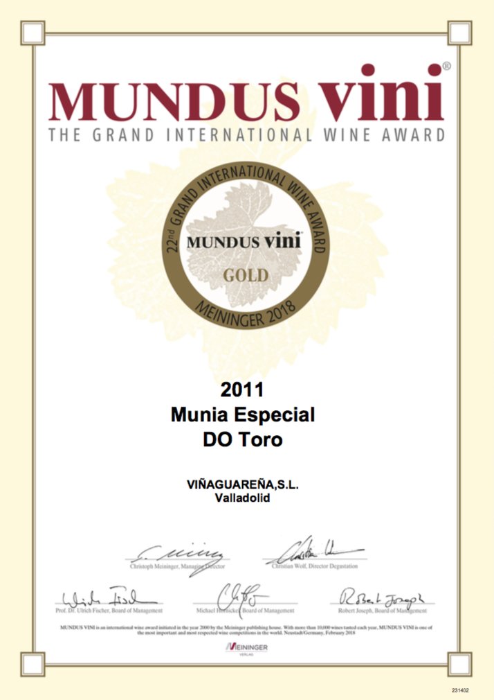En las últimas semanas nuestro Munia Especial ha recibido dos importantes galardones. 
Dos Medallas de Oro que premian nuestro trabajo y nos dan fuerza para seguir trabajando.
Y tú? Todavía no lo has probado?