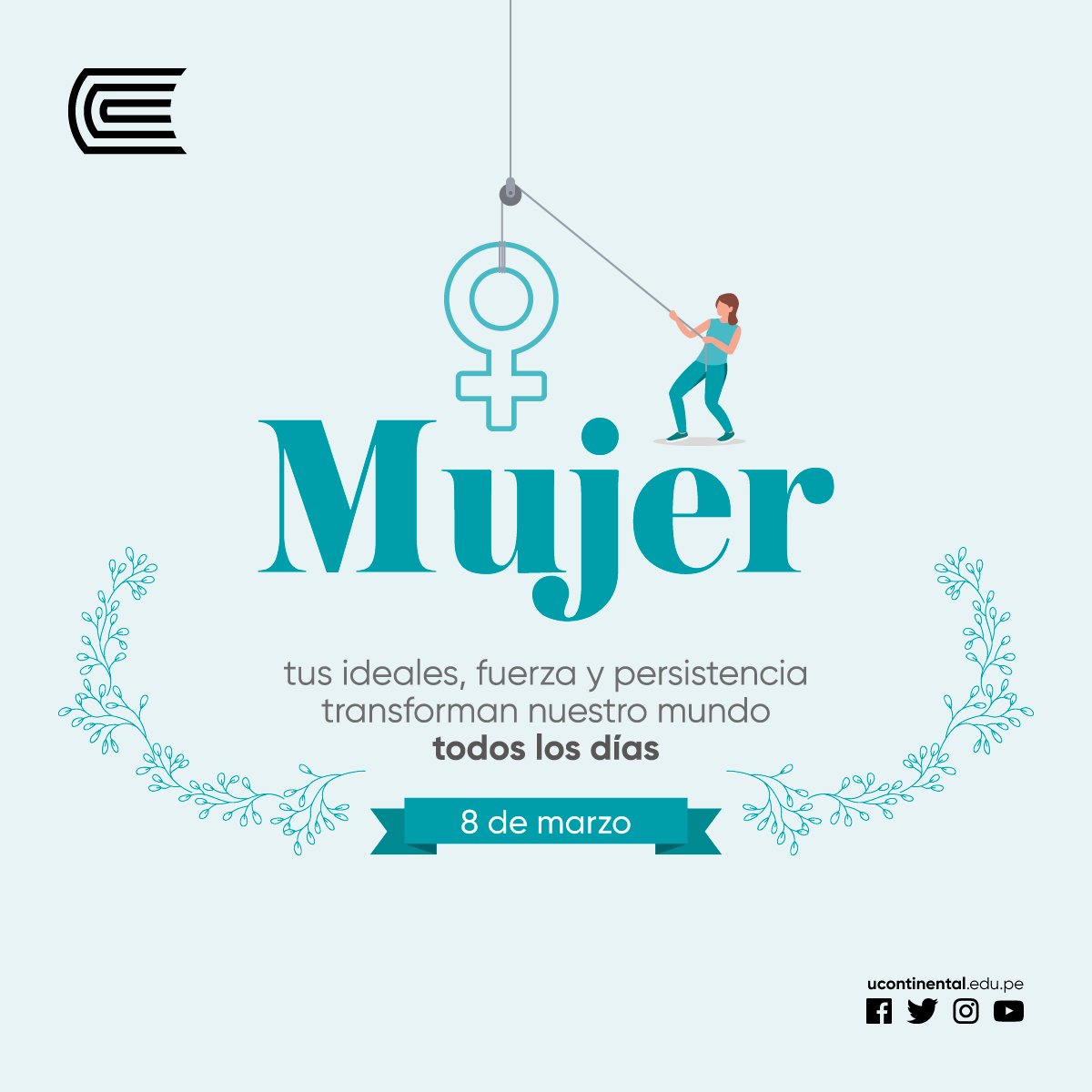 PosgradoUC's tweet photo. En este día reconocemos a todas las mujeres del mundo, por su lucha incansable para hacer de este un lugar equitativo y justo. https://t.co/hYreb7BGq3