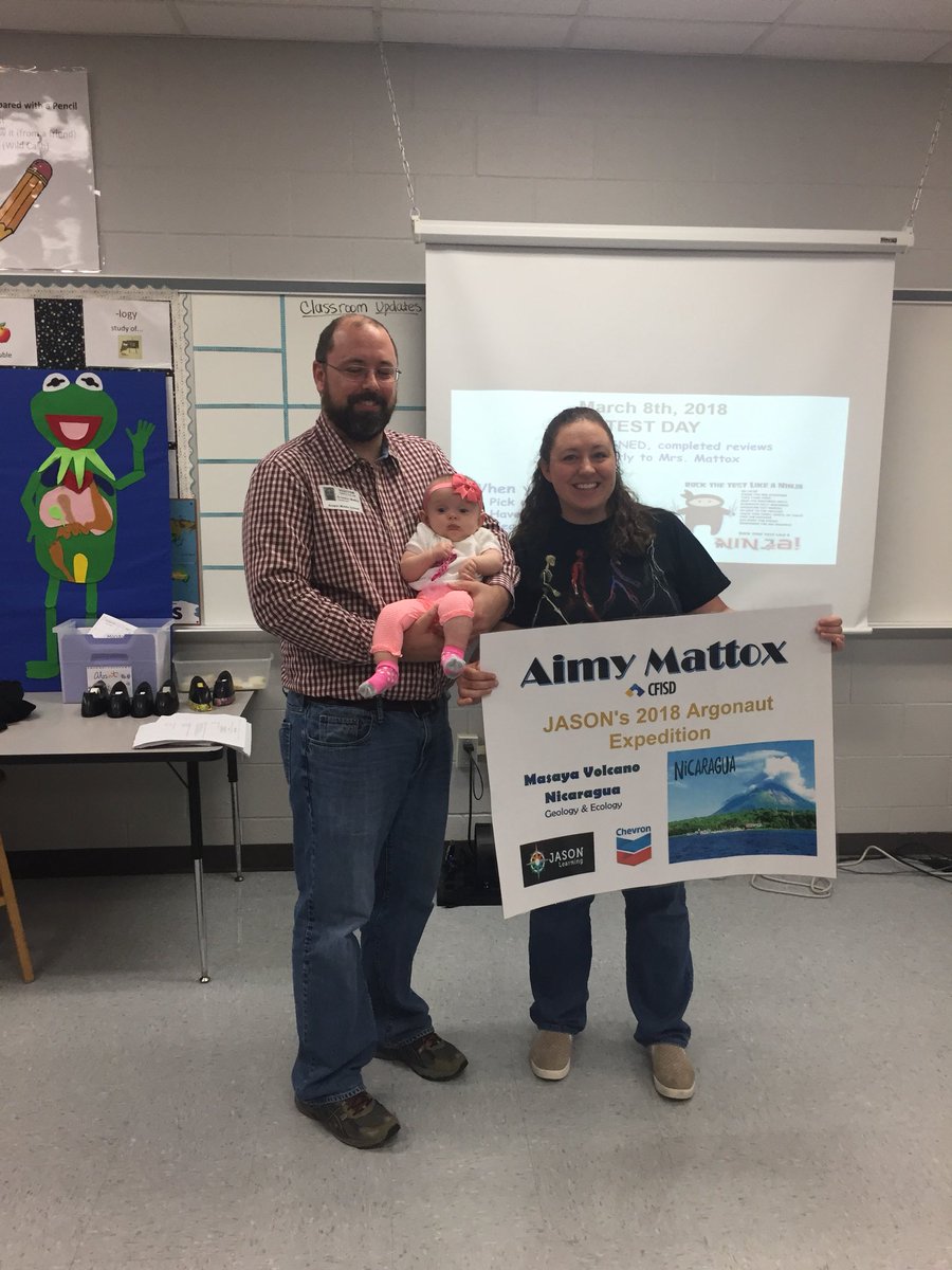 Dobber63's tweet photo. JASON teacher Argonaut Aimy Mattox @JASONLearning @Chevron https://t.co/0KTXtaSyrf