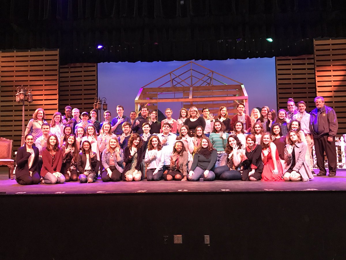 tweetingiswork's tweet photo. @SteveMartinToGo The school bought the Troupe Championship rings as we have been honored with TWO MAINSTAGE shows! Their smiles say it all! https://t.co/y6oGvN66ZU