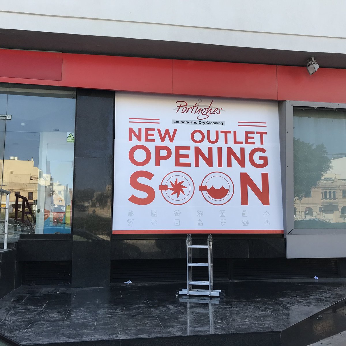 fibonacci_mtg's tweet photo. Our client Portughes is set to open its new outlet on #Birkirkara bypass soon.

#Artwork #Design #Business #Marketing #GraphicDesign #Malta #DryCleaning https://t.co/7N1hCEHOdQ