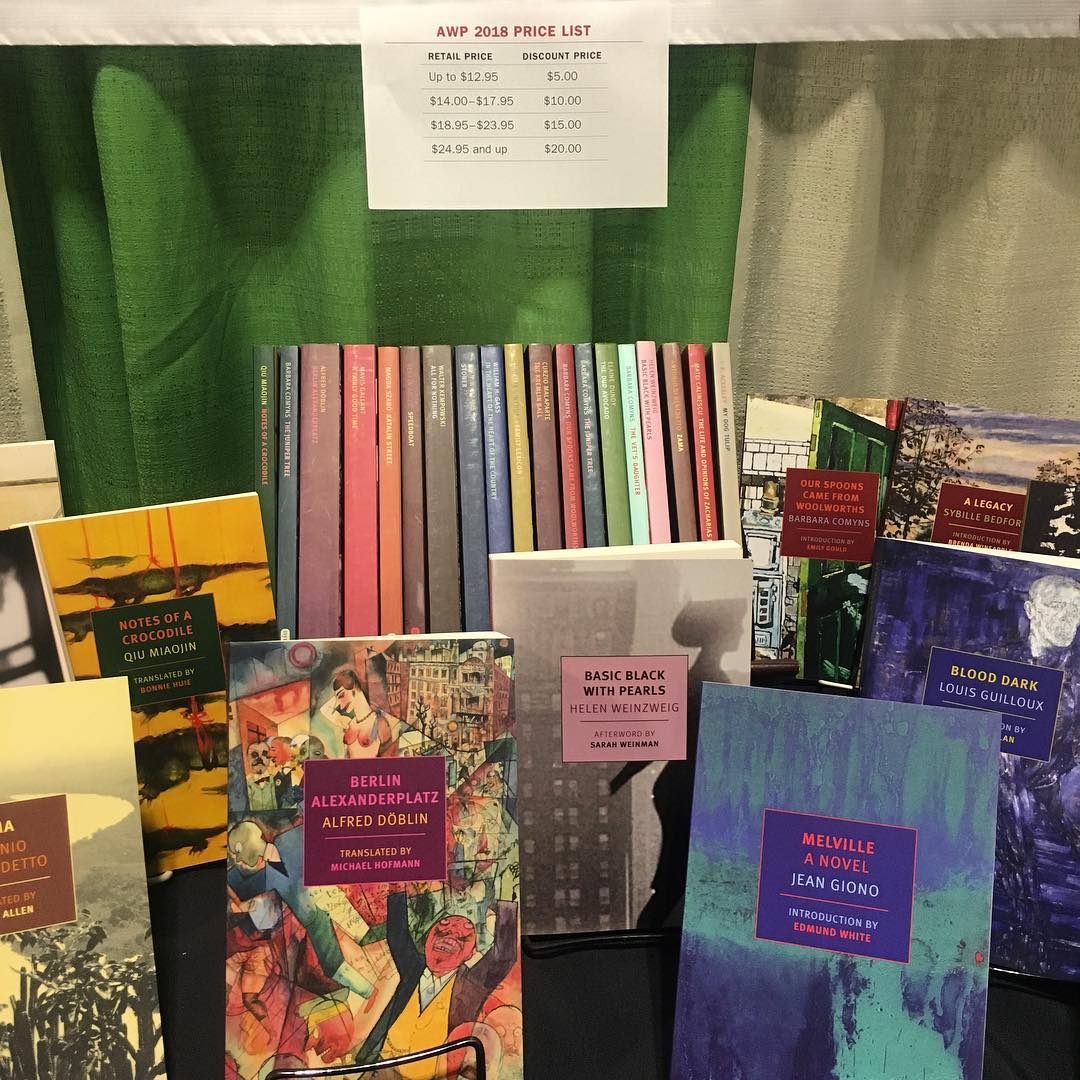 nyrbclassics's tweet image. At #AWP2018? Stop by booth 925 to check out our wares, featuring lots of upcoming new releases, including Berlin Alexanderplatz and Basic Black with Pearls.