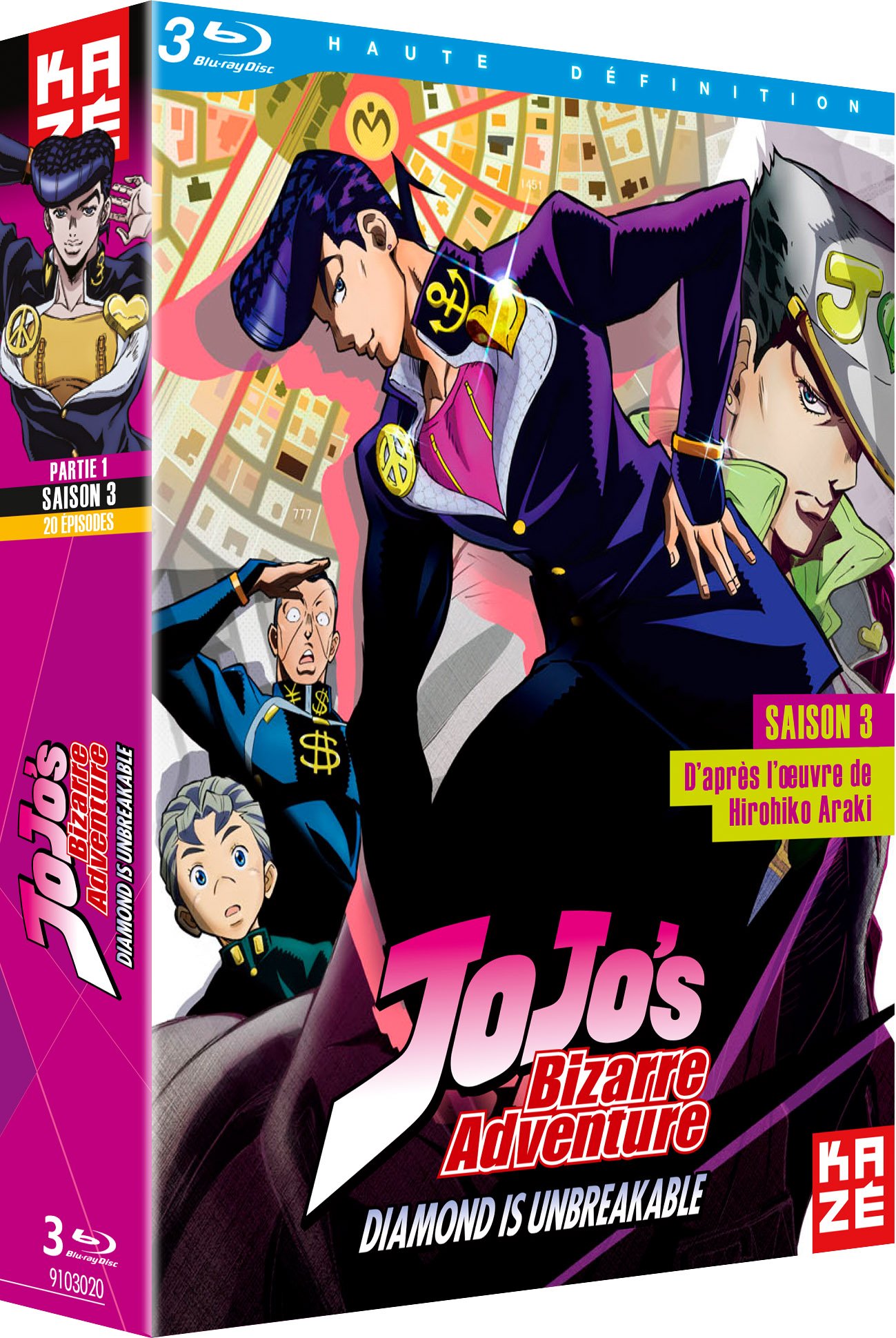 Jojo s Bizarre Adventure Diamond Is Unbreakable Vostfr Crunchyroll Manga FR on X: "[SORTIE ANIME] Jojo's Bizarre Adventure Diamond  is unbreakable Saison 3 Partie 1 arrive en DVD et Blu-ray (VOSTFR) le 16  mai ! 1999 : Japon. Dans la