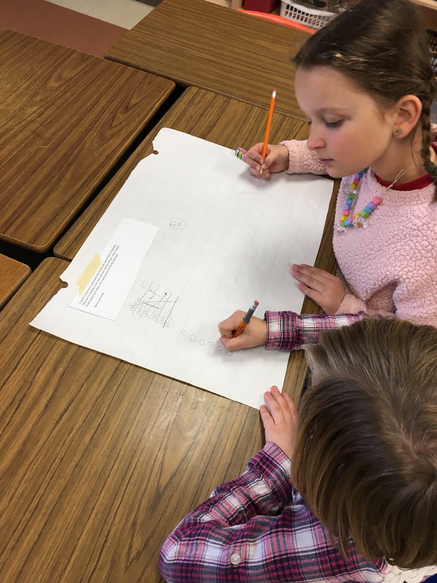 cnolanSERT's tweet image. Working with classmates, solving math word problems! #collaborativelearning #readplansolveandcheck #mathproblemsolving