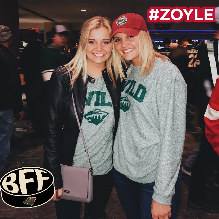 AssociatedBank's tweet photo. Nothing is better than watching hockey with your best friend!  Tell us about that person by making your own #zoyle pic.
 https://t.co/t8uYXu0YI1 https://t.co/mRXBVq1Jgc