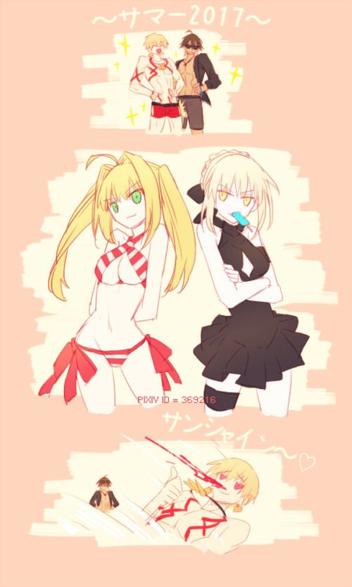 Alter Saber (@yaminibokun) on Twitter photo 
