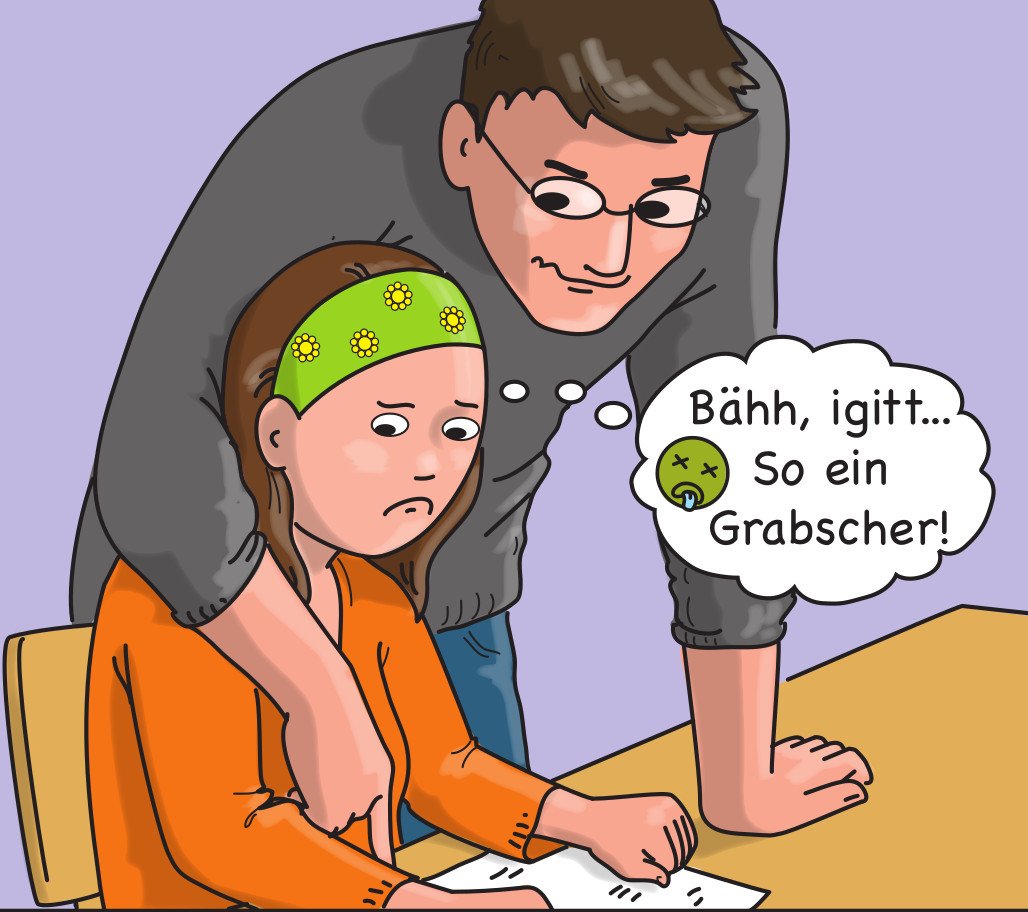 Zartbitter_eV's tweet photo. STOPP das ist sexuelle Belästigung! Junge Frauen haben ein Recht auf Schutz und Hilfe bei sexueller Belästigung durch Lehrer! #Weltfrauentag #MeToo https://t.co/66i3Q5qEWq