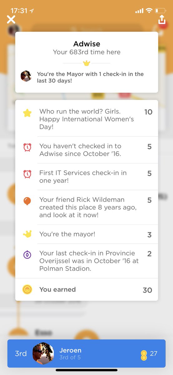 Jeroentl's tweet photo. I found Swarm back! #GoodOldDays https://t.co/skmyiZuHTt