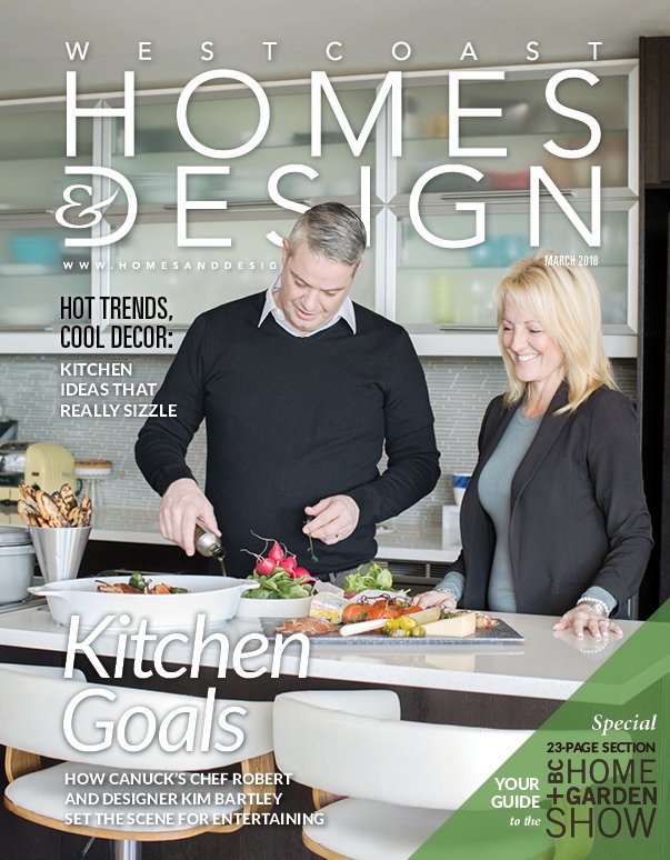 What a nice surprise spotting <a href="/ChefRBartley/">Robert Bartley</a>, <a href="/Canucks/">Vancouver Canucks</a> executive chef, and <a href="/kim_bartley/">Kim Bartley</a> using Olio Reserva on the cover of  Westcoast @HomesandDesign Magazine.

Check out their full article (it's great) here: ow.ly/sD8D30iOPWf