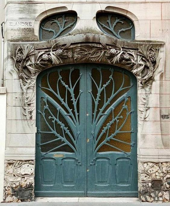 TuckerandMarks's tweet photo. #makinganentry Art Nouveau beauty by #EmileAndre in Nancy, 1903. https://t.co/Do8LibMLi8