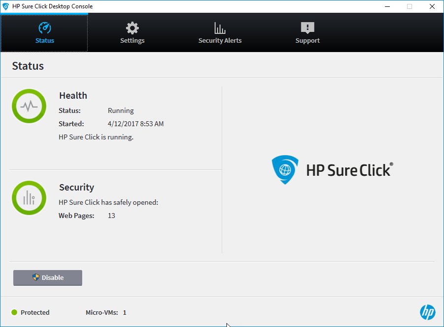 hpsecurity's tweet photo. It's national #consumerprotection week in the US - find out how HP users can protect themselves with Bromium #SureClick technology https://t.co/w6W0aRpAk6 https://t.co/9WaBsr2fKs
