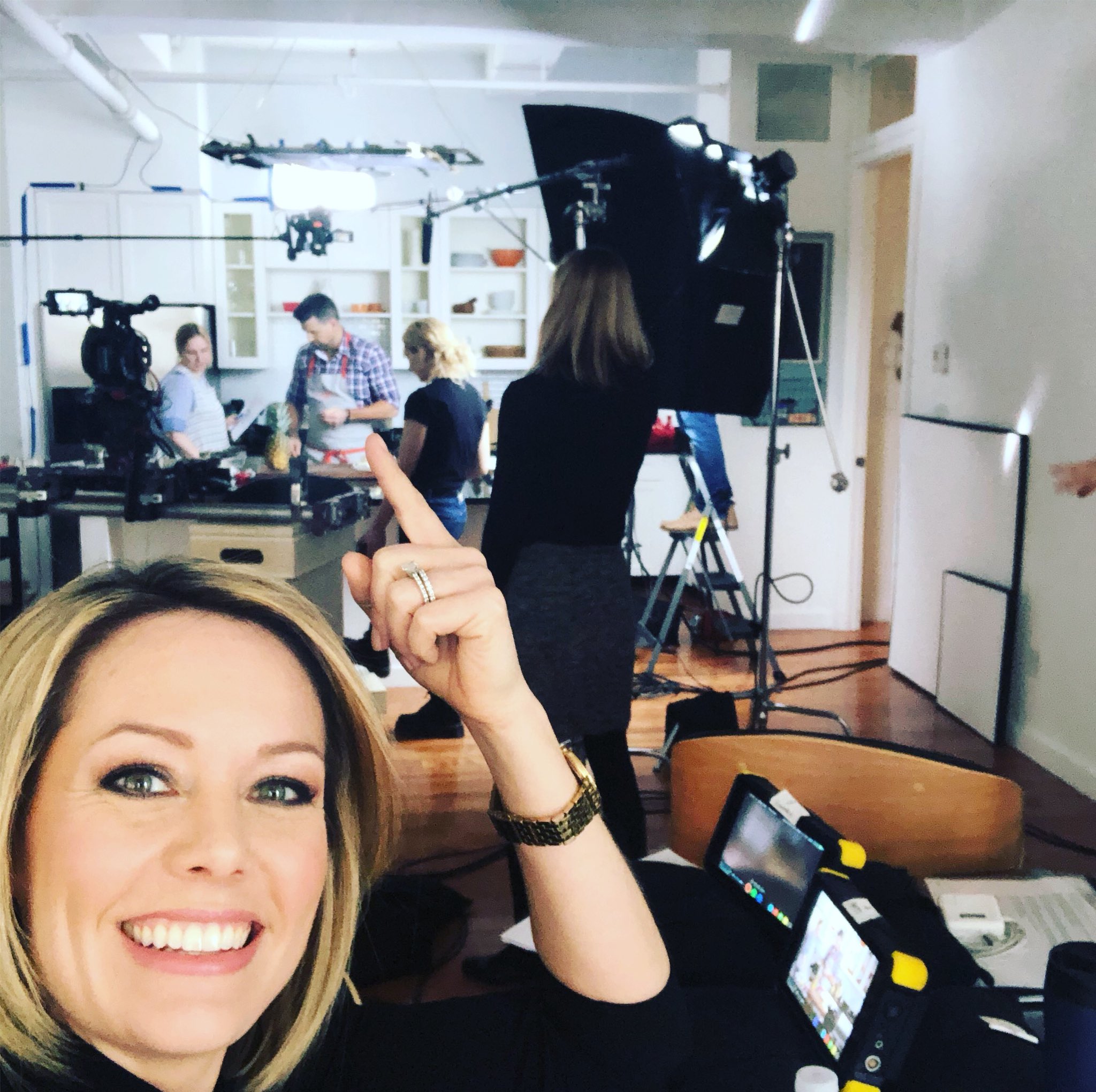 Dylan Dreyer On Twitter From 2 Feet Of Snow To The Kitchen With