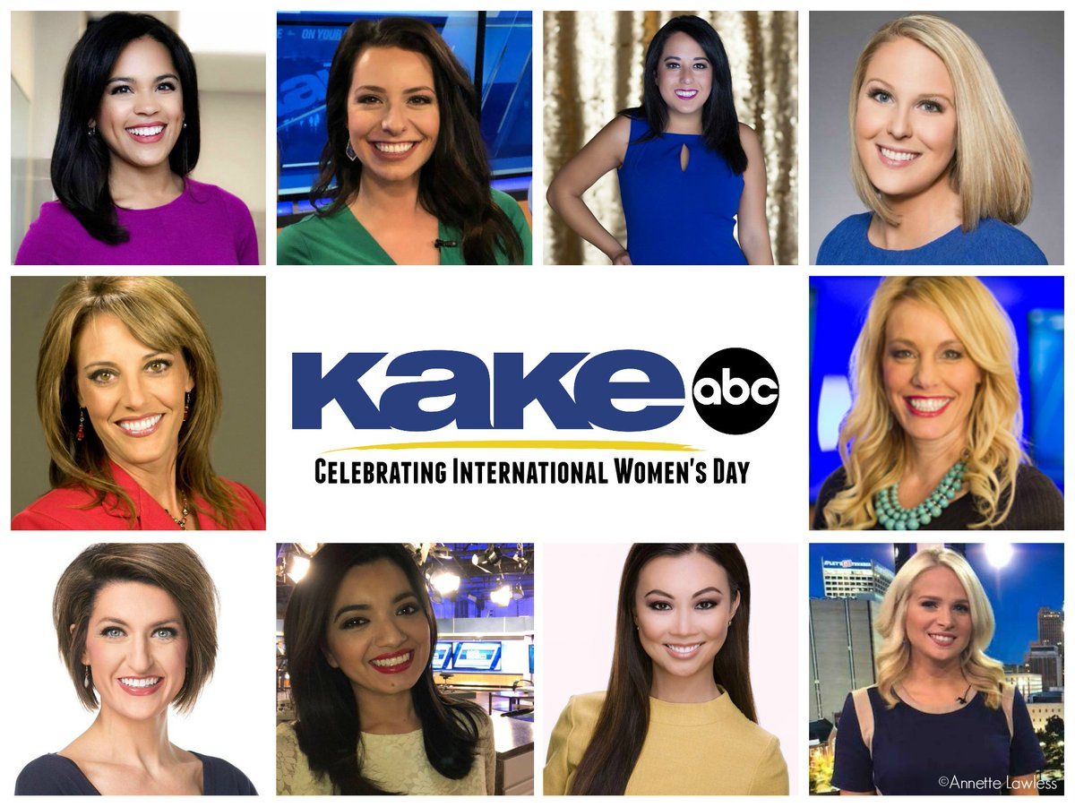 AnnetteLawless's tweet photo. Strong, smart, sweet &amp; so much more. I'm proud to be surrounded by incredible journalists at @KAKEnews. Be sure to give them a shout on this #InternationalWomensDay #KAKENews https://t.co/vVIomKVEDa